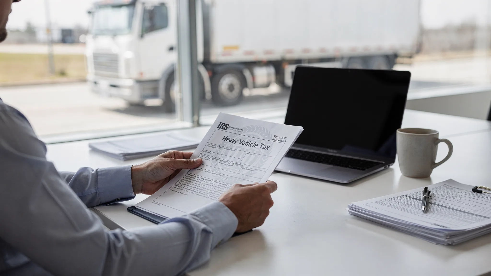 Schedule of Heavy Highway Vehicles for Truck Owners Law